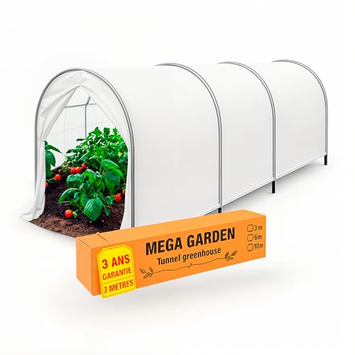 Serre Tunnel de Jardin 1m x 0,8m x 3m – Tunnel Jardin Potager – Serre de Culture Protection UV – Résistante aux Intempéries – Greenhouse Contre le Froid et les Ravageurs - Tunnel pour Tomates
