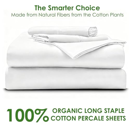Parure de lit percale coton bio surdimensionnée pour nuits fraîches - 3