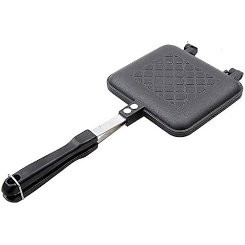 TAMUME Sándwichera de Hierro Antiadherente con Bisagra Desmontable Cover