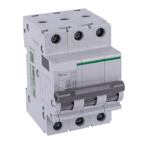 Disjoncteur OSMC32N 3P courbe D pour protection triphasée Schneider Electric