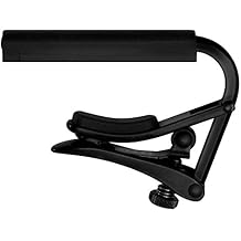 C2K Shubb Capo Noir Series الغيتار الكلاسيكي Capo Noir - Black Chrome