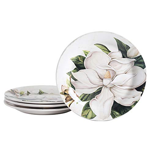 El Mejor Listado de Platos para ensalada , listamos los 10 mejores. 43 Bico Juego de Platos de Ensalada Floral Magnolia de 4, Platos de Postre de Cerámica de 22 cm para Ensalada, Aperitivo, Guarniciones, Apto para Microondas y Lavavajillas, Regalo...