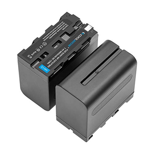 Coolshow F970 F960 F930 F950 Akku fr Sony FDR-AX1, DCR-VX2100, DSR-PD150, DSR-PD170, HDR-AX2000, HDR-FX7, HDR-FX1000, HVL-LBPB, HVR-V1 U, HVR-Z1 P, HVR-HD1000U Cover
