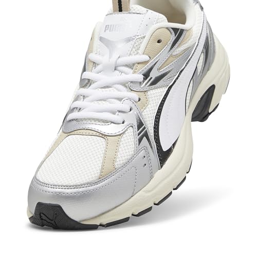 PUMA Puma Unisex Milenio TechSneaker, White, 4.5 UK