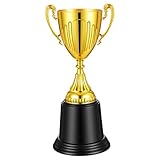 ADLABLD Gold Awards Trophy, Fun Gold Plastic Trophies, Cup Rewards Winning Prize for Sports Tournaments Birthday Party Competitions Spelling Bee