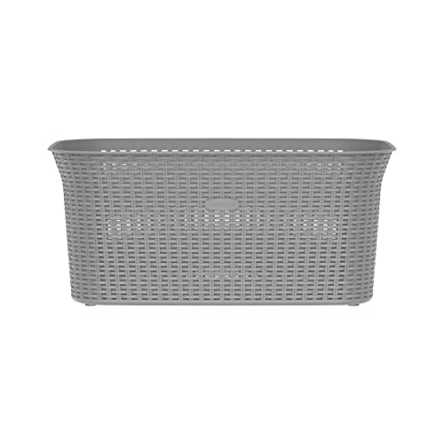 سلة غسيل سيدارتان سعة 50 لتر من كوزموبلاست، رمادي