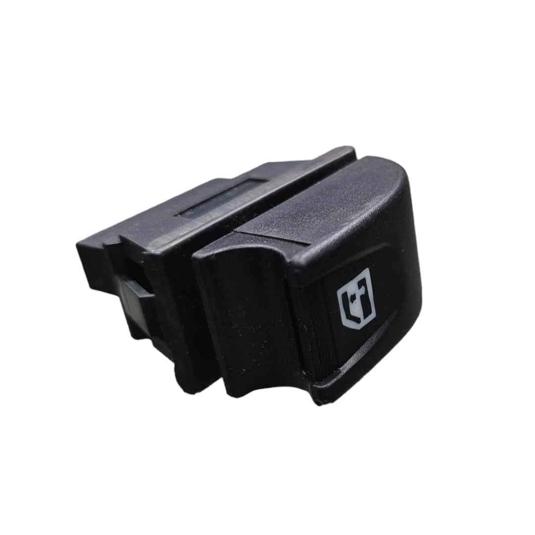 QT Universal Black Push Button Power Window Switch, 12V, 2-Way, IP65, Wi-Fi, Panel Mount, ON-NONE-ON