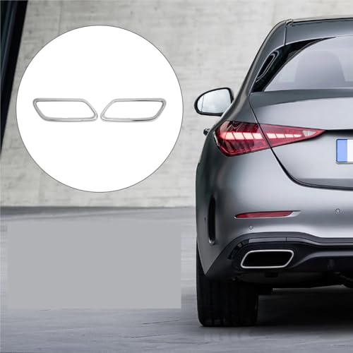 Couvercle échappement Benz Classe C W206 AMG Line pour masquer les sorties ternies