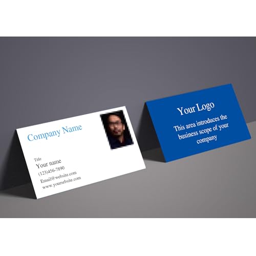 Cartões de visita personalizados, cartões de visita personalizados à prova d'água com fotos pessoai