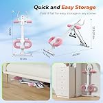 MERACH Ab Machine, Ab Workout Equipment, Adjustable Ab Trainer Machine for Abs Workout at Home Gym, Foldable, Knee Protection, Abdominal Trainer for Stomach Workout - Image 5