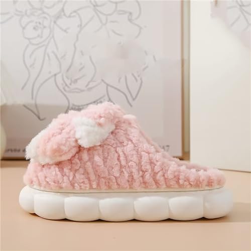Plush Cotton Slippers - Men's & Women's Home Slippers4