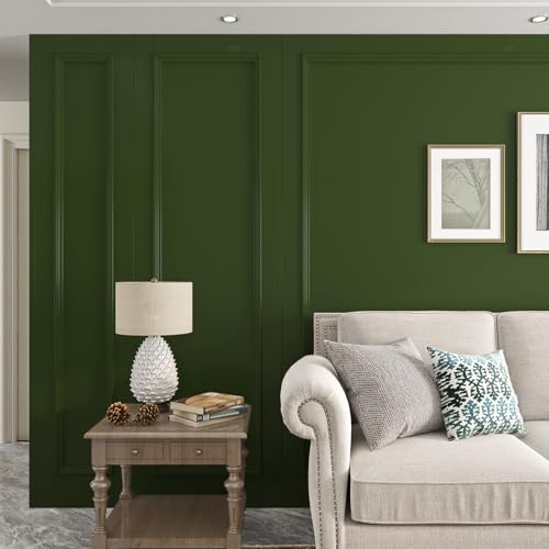 Papel tapiz verde oliva vinilo autoadhesivo para muebles 7