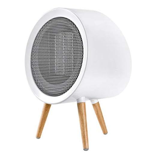 GAIATOP Space Heater, Energy Efficient Small Space Heater for Bedroom,PTC Ceramic Electric Space Heater for Office and Home Motorhome