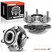A-Premium 2 x Front Wheel Bearing and Hub Assembly with 5-Lug Compatible with Mazda 3 2019 2020 2021 2022