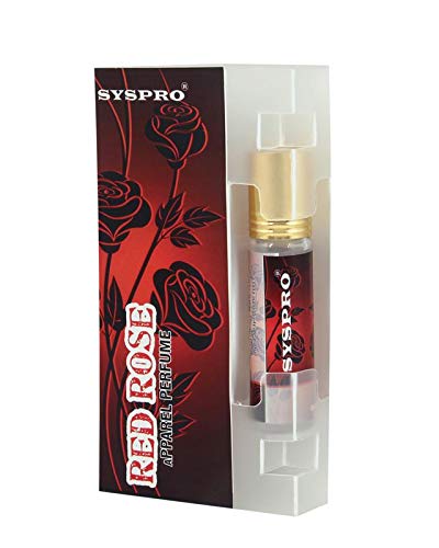 SYSPRO Red Rose Attar Roll-On For Men, Woman & Unisex Apparel Perfume With Real Natural & Long Lasting Fragrance Attar Perfume Roll-On For Birthday & Rakhi 8 Ml