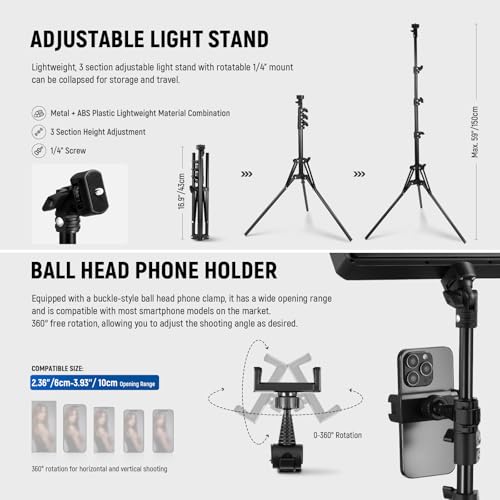 NEEWER NEEWER BASICS LEDビデオライト BP300 の商品画像 5