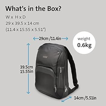 Kensington K62591EU - Mochila Triple Trek Optimizada para Ultrabook, Negro, 43 cm 📉 Baja de 76,55 a 52,70€ 💶 Ahorro: 23,85€ (31%) 🔗  undefined