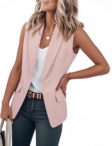 Blazer sans manches femme pour un look de bureau élégant et moderne