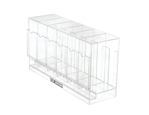 Exo Armor Acrylic 6 Slot Booster Pack Dispenser Pokemon, Mtg, Yugioh, Sports, Baseball, Basketball, Football #TOP28