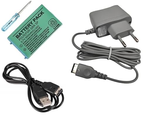 Link-e : Pack de Accesorios 3 en 1 Compatible con la Consola Nintendo GBA SP (Gameboy Advance SP) | Ya disponible en tu tienda friki favorita! En mundofriki.es! Link-e : Pack de Accesorios 3 en 1 Compatible con la Consola Nintendo GBA SP (Gameboy Advance SP) | Ya disponible en tu tienda friki favorita! En mundofriki.es!