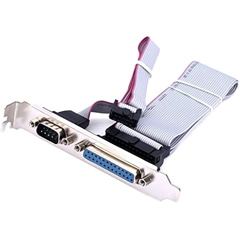 axGear Mainboard DB25 Com Port serielle Parallelleiste Kabelhalterung Anschluss Cover