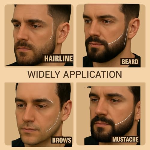 14 Pack White Barber Pencil,Barber Pencil for Lineup,Barber Chalk Enhancement Pencils for Barbers,Hairline Pencils for Men,for Design Hairline Razor Trace,with Built-in Sharpener. (Set01)
