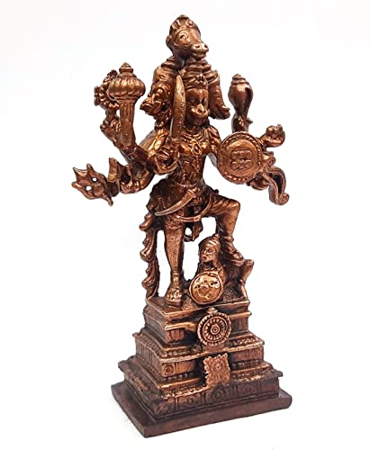 Image of Panchamukhi Hanuman Murti Copper - 4.1 in - Pack of 1