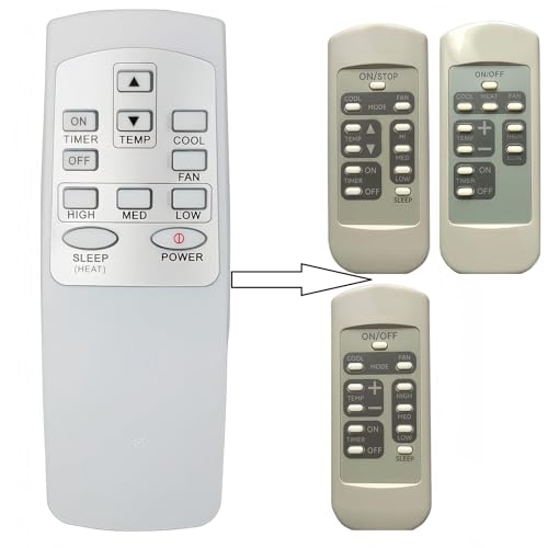 Télécommande climatiseur GE perdue ? Solution de remplacement CRMC-A778JBEZ