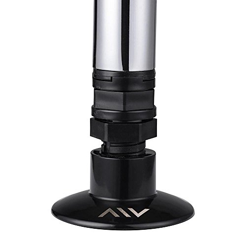 image for ZeHuoGe Silver Fitness Dancing Pole Kit Solid Steel and ABS Height Adj