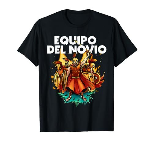 Camiseta Despedida Soltero Esparta Equipo del Novio Camiseta