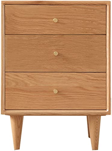 Table de chevet 3 tiroirs multifonction pour optimiser le rangement de la chambre