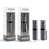 POM Pepper Spray Combo Pack Clip & Keychain - Maximum Strength OC Spray Self Defense- Tactical Compact & Safe Design - 25 Bursts & 10 ft Range - Stream Spray Pattern