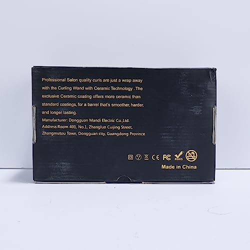 Foto von NWOUIIAY Lockenstab Set 6 in 1 Lockenstäbe Keramikbeschichtung Lockenwickler Einstellbare Temperatur Lockenwickler mit LCD Display für alle Frisuren Lockenstyling