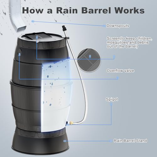 EJWOX-Rain-Barrels-with-Stand-to-Collect-Rainwater-from-Gutter-Heavy-Duty-Outdoor-Rain-Water-Collection-Barrel-with-Spigot-and-Filter45Gallon-Black