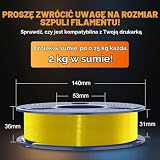 SUNLU 250 g x 8 PLA+ filament, wytrzymały filament PLA PLUS do wytłaczania
