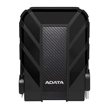 HD Externo Adata Anti-Queda, à Prova D´água, IPX68 Durable HD710 Pro USB 3.2, 2TB, 2.5´, Preto