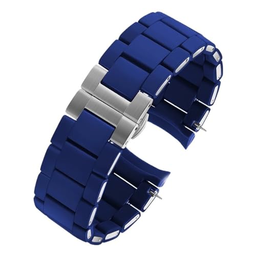 [���X] �V���R�[�����v�X�g���b�v�j�������A���}�[�j Ar5920 5919 5859 5867 �z���C�g���o�[�N���b�h�|���v�o���h�A�N�Z�T���[ 20mm23mm ���X�g�o���h(Blue-Silver,23mm)