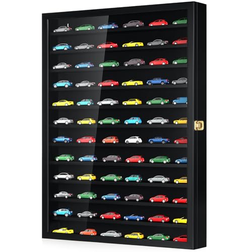 Image of TJ.MOREE 1 /64 Scale Model Car Display Case Diecast Car Model Toy for Wall