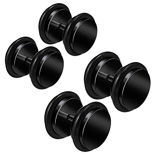 4 piercings falsos para joyas de tamaño mayor, Acero inoxidable Cover