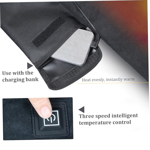 Coussin de siège chauffé USB pour chaise pliante idéal pour le camping d'hiver - 4