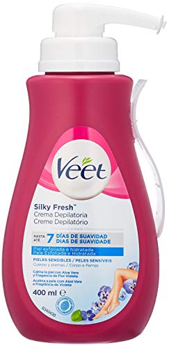 Veet Depilatory Cream Sensitive Skin Dispenser 400 ml