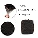 Cosrtemilocs Tight Afro Kinky Bulk Human Hair 8 Inch Pack of 1 100% Natural Braiding Hair for Dreadlocks Locs Repair Extension Twists Braids with Crochet Hook and Comb