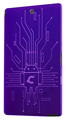 Preisvergleich Produktbild Cruzerlite Bugdroid Schaltkreis-Schutzhülle für Sony Xperia Z3 Violett violett