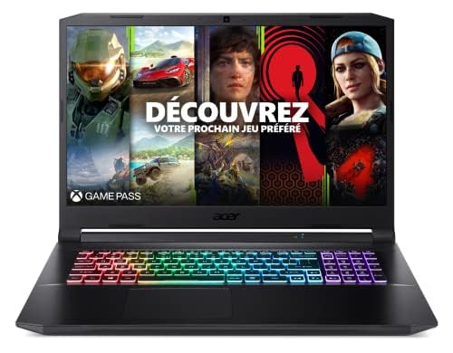 Acer Nitro 5 AN515-57-52LR Ordinateur Portable Gaming 15,6'' FHD IPS 144 Hz, PC Portable Gamer (Intel Core i5-11400H, NVIDIA GeForce RTX 3060, RAM 16 Go, 512 Go SSD, Windows 11) - Laptop Noir