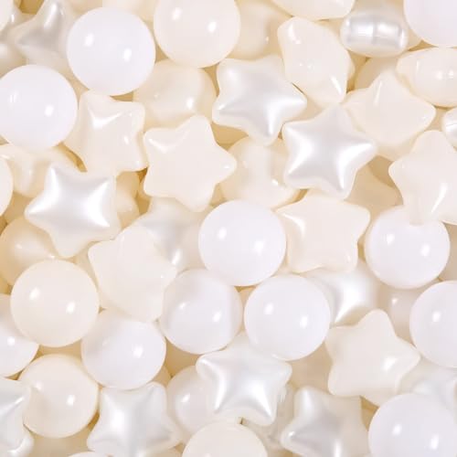Image of GOGOSO Ball Pit Balls for Toddles Kids Plastic Ballpits Accessories Crush Proof Durable Fun Shape Play Baby Bath Toys 50 100 200 500 1000