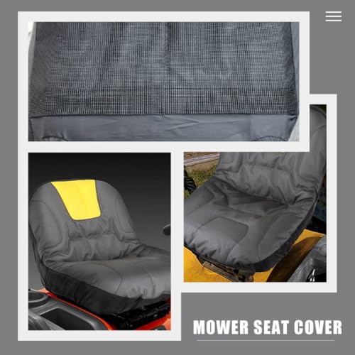 Housse de siège solaire tondeuse autoportée tracteur extérieur polyester