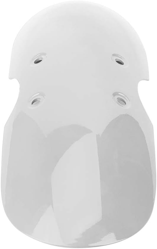 Universal Mud Flap Guard Fairing Mudguard Cover Motorcycle Short Front Mudguard Cover Guard AccessoriesFit for T100 2001-2016(Silver)