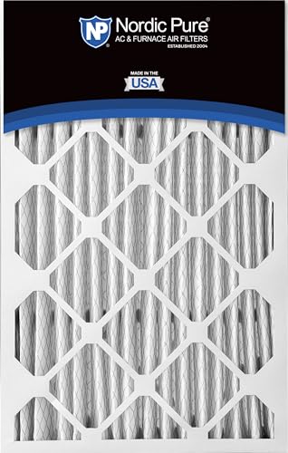 Image of Nordic Pure 16x25x5 Honeywell /Lennox Replacement MERV 14 Air Filters 4 Pack | Actual Size: 15 3 /4 x 24 3 /4 x 4 3 /8 Made in USA, Pro Strength HVAC Filtration, Fine Particles, Dust, Pollen & Pet Dander