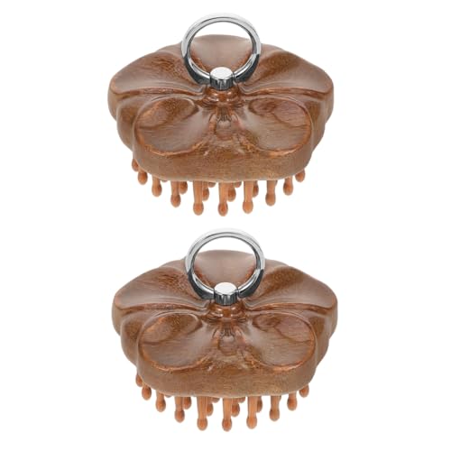 Masseur Chevelu Bois de Santal : brosse premium en bois noble pour soin capillaire durable