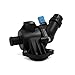 uxcell New Black Thermostat Housing Assembly with Sensor for Audi A4 1.8L 2002-2006 for Volkswagen Passat 2.0L 2001-2005 Replace 06B121111K